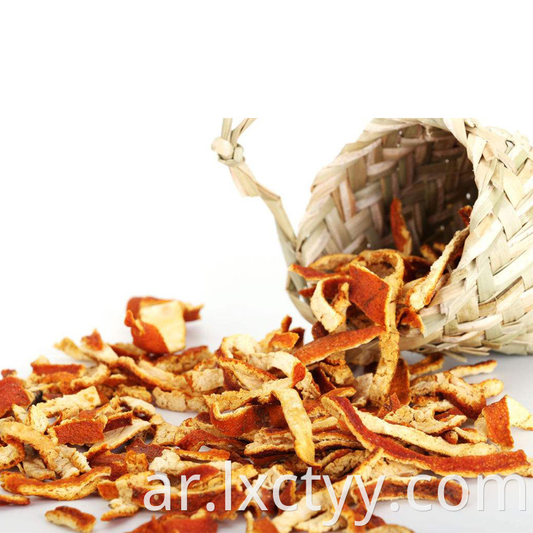 dry orange peel tea